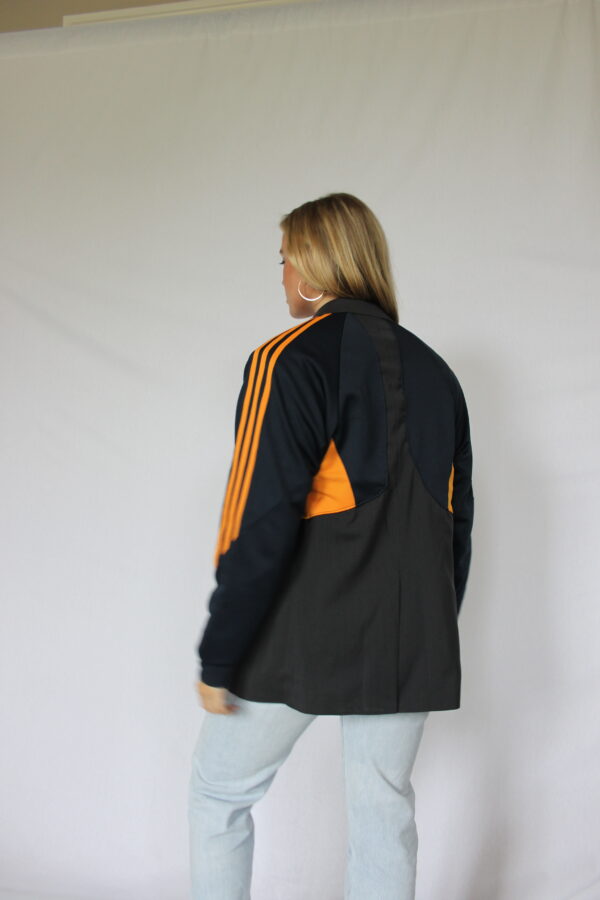 Blazer Sporty Sleeves Orange